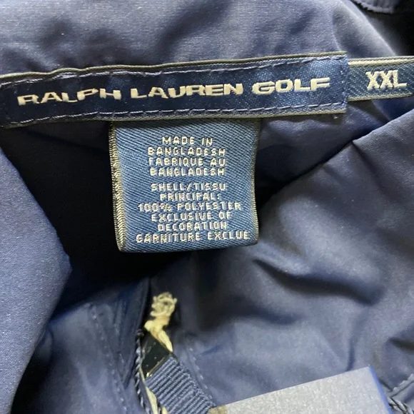 Polo Ralph Lauren sz XXL Fanny Pack US Open 2011 Congressional Volunteer Jacket